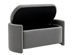 Outlet HOMCOM Sitzbank Bettbank mit Stauraum Polsterbank 105 x 44 x 45 cm