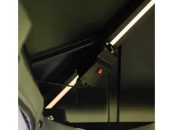 Home Deluxe Pavillon Azur 270 cm x 270 cm x 200 cm Solar-LED-Beleuchtung