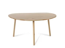 Discount Homestyle4u Beistelltisch Natur Couchtisch Holztisch Nierentisch Kiefer Nature