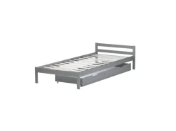 Hot Homestyle4u Bettkasten in 173x16x63 cm 2040 Grau