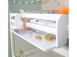 Sale Homestyle4u Einhängeregal Hängeregal Regal für Hochbett Kinder 1 Ablage Weiß