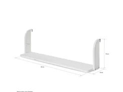 Sale Homestyle4u Einhängeregal Hängeregal Regal für Hochbett Kinder 1 Ablage Weiß