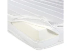 Homestyle4u Etagenbett für Kinder mit Matratzen Hochbett Weiß 90x200 cm 3052