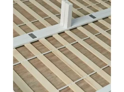 Homestyle4u Familienbett XXL 270x200 cm in mit Lattenrost 2050