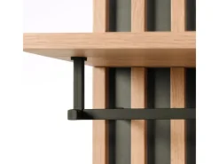 Online Homestyle4u Garderobe Flurgarderobe mit Spiegel Flurmöbel Garderobenpaneel