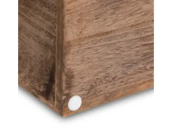 Homestyle4u Hocker Beistelltisch Holz Nachttisch