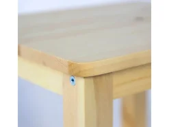 Hot Homestyle4u Nachttisch 38x47x32 in Braun 1826 Nature