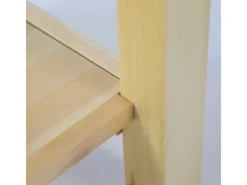 Hot Homestyle4u Nachttisch 38x47x32 in Braun 1826 Nature