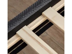 Sale Homestyle4u Polsterbett 140x200 cm mit Lattenrost Doppelbett Samt Anthrazit 2621