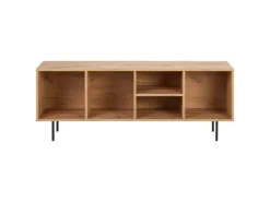 Discount Homestyle4u TV Board Holz TV-Schrank Lowboard Unterschrank Sideboard 140cm