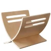 Homestyle4u Zeitungsständer Magazinhalter Holz Natur