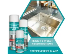 HOTREGA Edelstahl Pflegespray Brillant 500 ml
