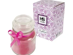 Clearance HS Candle Duftkerze & Bonbon Glas Ø7cm Lavendel