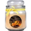 Outlet HS Candle Duftkerze & Glas Halloween Creme Bonbon 70h