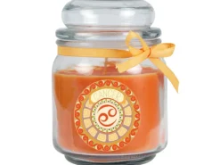 Hot HS Candle Duftkerze & Glas Sternzeichen Honigmelone 70 Stunden Krebs