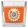Outlet HS Candle Duftkerze & Glas Sternzeichen Honigmelone 50 Stunden Löwe