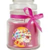 HS Candle Duftkerze & Glas Happy Birthday Cupcake Lavendel