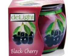 HS Candle Duftkerze Motiv 6er Pack Black Cherry