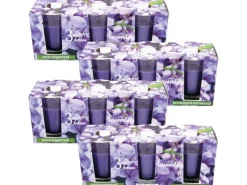 Discount HS Candle Duftkerzen Classic 12er Pack Lavendel
