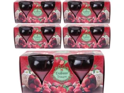 Clearance HS Candle Duftkerzen Creation 10er Pack Erdbeer Traum