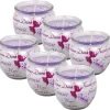 Hot HS Candle Duftkerzen Sprüche 6er Pack Danke Schön
