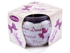 Hot HS Candle Duftkerzen Sprüche 6er Pack Danke Schön