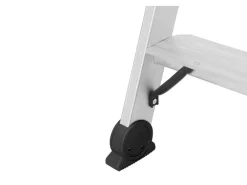 Hymer Stufenstehleiter Eloxiert 2x6 Stufen