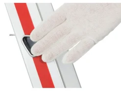 Hymer Stufenstehleiter Eloxiert 2x6 Stufen