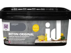 id Wandfarbe Beton Original 2 l