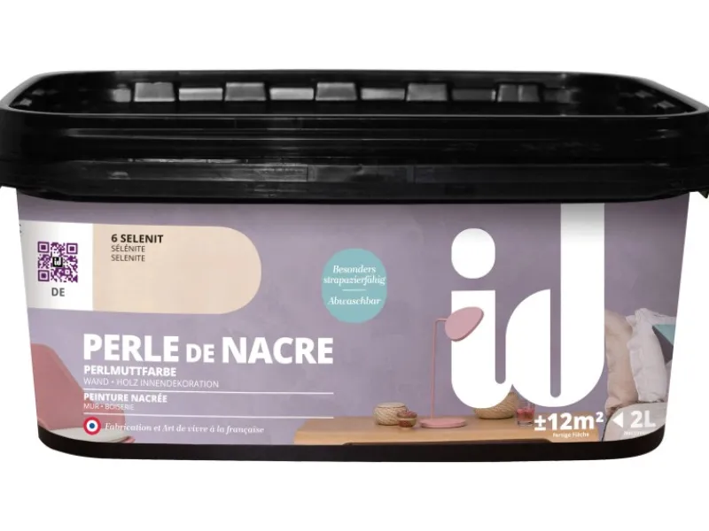 id Wandfarbe Perle De Nacre 2 l