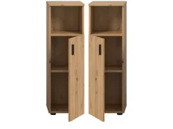 Inn.Furn Badezimmer Kommode in Eiche 30 x 95 cm Livia