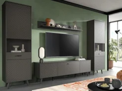 Online Inn.Furn Wandboard in Grau Matt 160 cm Madea