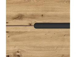 Inn.Furn Wohnwand in Eiche und Grau 221 cm Cooper