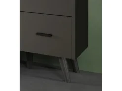 Inn.Furn Wohnwand in Grau Matt 258 cm Madea