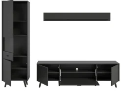 Inn.Furn Wohnwand in Grau Matt 258 cm Madea