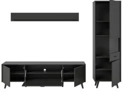 Inn.Furn Wohnwand in Grau Matt 258 cm Madea