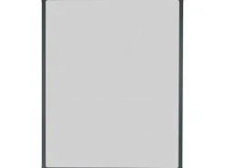 Outlet Insektenschutzrahmen für Fenster Aluminium 80 cm x 100 cm Anthrazit