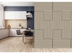 Jangal Wandpaneel Modular Wall Letea Oak Furnier 52 x 52 cm