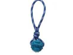 Jollypaw Ball am Seil Naturgummi ø 7 cm x 30 cm