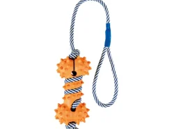 Best Jollypaw Knochen mit phosphoreszierendem Seil 11 cm 40 cm