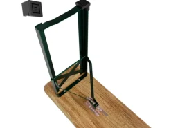 Juskys Bierzeltgarnitur Passau 3 teilig klappbar mit lackiertem Tannenholz 220 cm