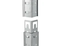 Juskys Eckregal Lagerregal Corner Basic 180 x 70 x 40 bis 70 cm