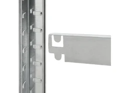 Online Juskys Eckregal Lagerregal Corner Easy 160 x 75 x 40 bis 75 cm Silber