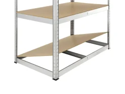 Juskys 3er Regalsystem 1 Corner und 2 Basic Insgesamt 15 Böden mit 2625 kg Tragkraft