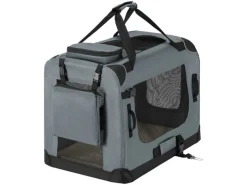 Juskys Faltbare Hundetransportbox Lassie L