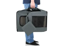 Juskys Faltbare Hundetransportbox Lassie L