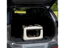 Juskys Faltbare Hundetransportbox Lassie M