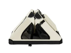 Juskys Faltbare Hundetransportbox Lassie XL Beige