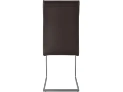 Juskys Freischwinger Stuhl Vegas 2er Set aus Kunstleder