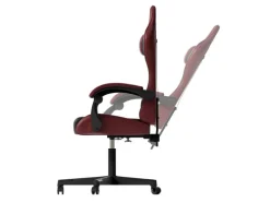 Juskys Gamingstuhl HyperSeat Bordeaux/Schwarz